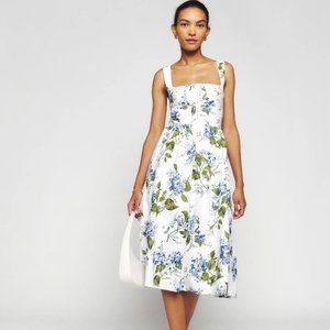 Reformation Tagliatelle Linen Dress